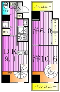 Cantabileの間取り