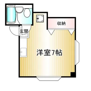 南台クレスト【3階】の間取り