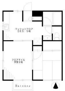 ウエストハイム【2階】の間取り