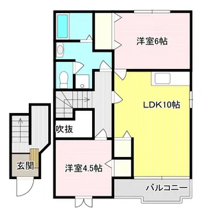 ストーンヒルIII【2階】の間取り