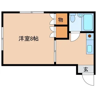 セントロパルケ【2階】の間取り