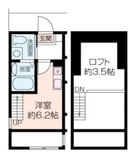 MKラピス柏葉公園【2階】の間取り
