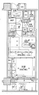 ファミール芝公園グランスイート ラ・ヴィル【11階】の間取り