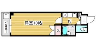 ロイヤルリージェント【5階】の間取り