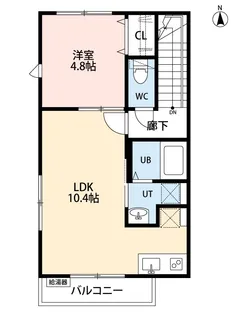 ゼルコヴァイーストIV【2階】の間取り