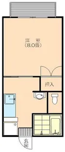マイステージ貝渚【2階】の間取り