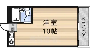 竹村コーポ【2階】の間取り