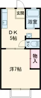 パナハイツ・A【2階】の間取り