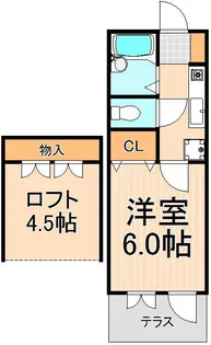 SKパレス5【1階】の間取り