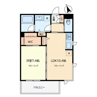 Ferio(フェリオ)【2階】の間取り