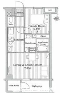 O2【4階】の間取り