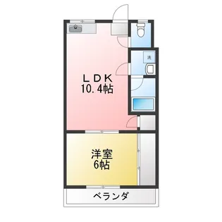 メゾンいずみ【3階】の間取り