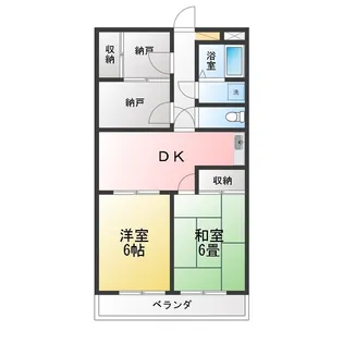 SUNHILLS【3階】の間取り