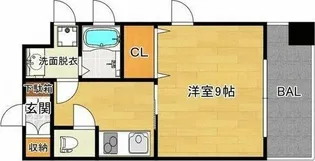 ロジュマン松原【6階】の間取り