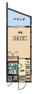 トーマス真栄原2【5階】の間取り