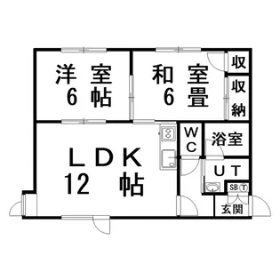 サンハイム春日II【1階】の間取り