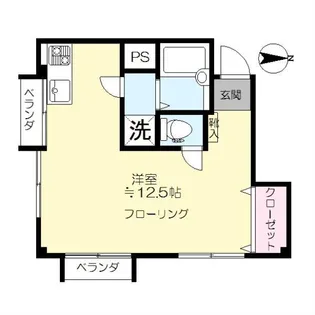 コンフォールI【2階】の間取り