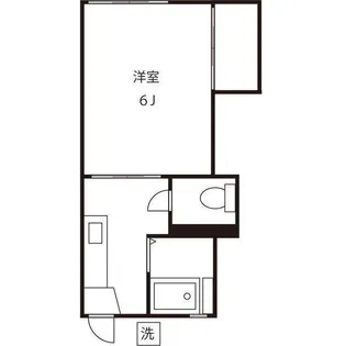 オレゴンハイツA【2階】の間取り