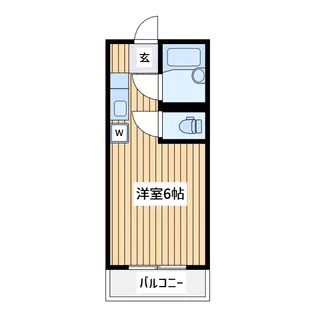 セントラルコーポクロッカスC館【3階】の間取り