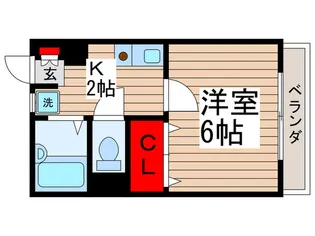 レ・ラバ-ジュ【2階】の間取り