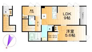 オリーブ大山A棟【2階】の間取り