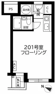 プライム赤坂【2階】の間取り