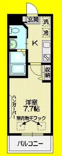 サフィーロ 武蔵関【2階】の間取り