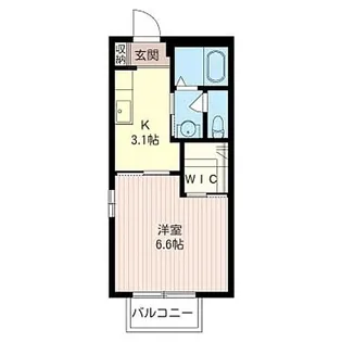グランシード赤塚【2階】の間取り