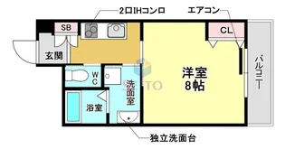 palette【1階】の間取り