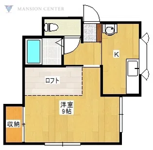 シティパレス【2階】の間取り