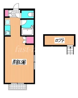 リヴィエール武蔵野【2階】の間取り
