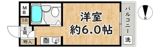 シャイニーキューブ次屋【2階】の間取り