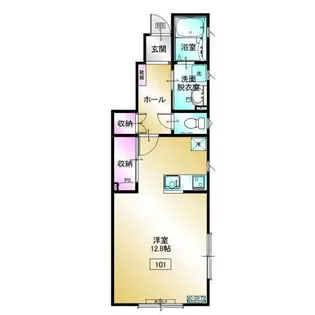 Comodo da Vivere【1階】の間取り