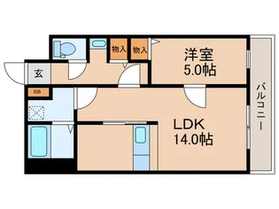 You.Iビル【5階】の間取り