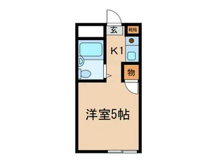 エバ-グリ-ンハウス【2階】の間取り