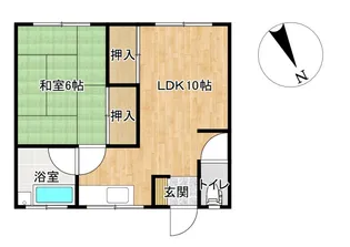 古川ビル【4階】の間取り