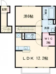 K&Mテクノ E【2階】の間取り