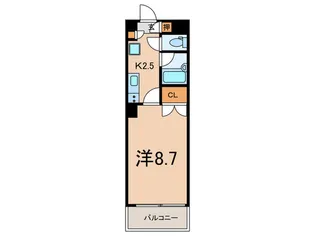 青横ハイツ【3階】の間取り