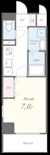 ワイエスビル【4階】の間取り