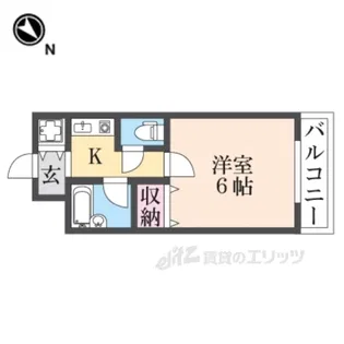 コモ・エルニド【4階】の間取り
