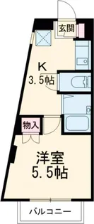 砧ハイツ【2階】の間取り