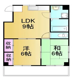ブッシュクローバー【1階】の間取り