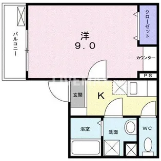 マナ マヒナ【2階】の間取り