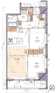 GREEN PARK 日本橋横山町【5階】の間取り