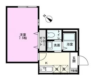 グランエスト柏の葉キャンパス【2階】の間取り