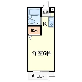 松ヶ丘エンビィマンション【2階】の間取り