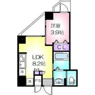 セントフィオーレ岩塚【2階】の間取り