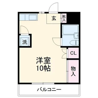 プレステージ藤【1階】の間取り