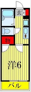 レオパレスSHISUI A棟【3階】の間取り