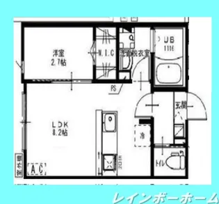 KEIAI RESIDENCE 我孫子【1階】の間取り